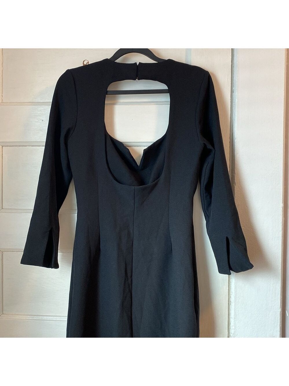 NWT Zara Square Neck Midi Dress, Size S - Picture 12 of 15